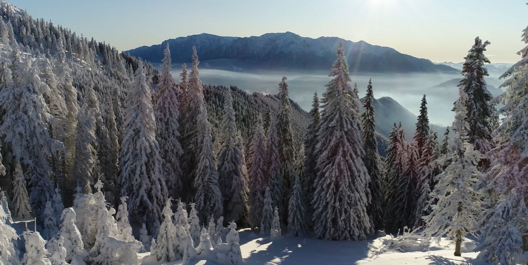Brașovul, promovat pe BBC printr-un spot de 30 de secunde difuzat în luna Decembrie.